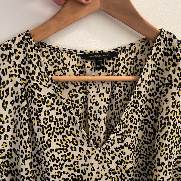 Banana Republic Petite cheetah tank - Picture 2 of 4